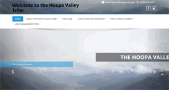 Desktop Screenshot of hoopa-nsn.gov