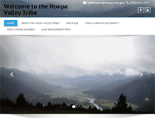Tablet Screenshot of hoopa-nsn.gov
